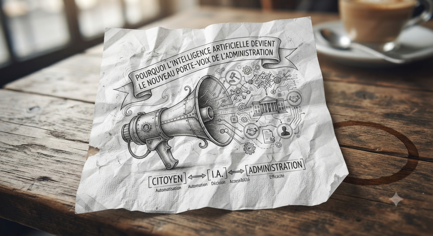 Pourquoi l’Intelligence Artificielle devient le nouveau porte‑voix de l’administration? Pourquoi l’Intelligence Artificielle devient le nouveau porte‑voix de l’administration?