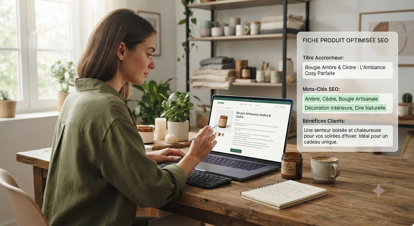 Fiches produits e-commerce : Comment transformer vos visiteurs en acheteurs (et plaire à Google) Fiches produits e-commerce : Comment transformer vos visiteurs en acheteurs (et plaire à Google)